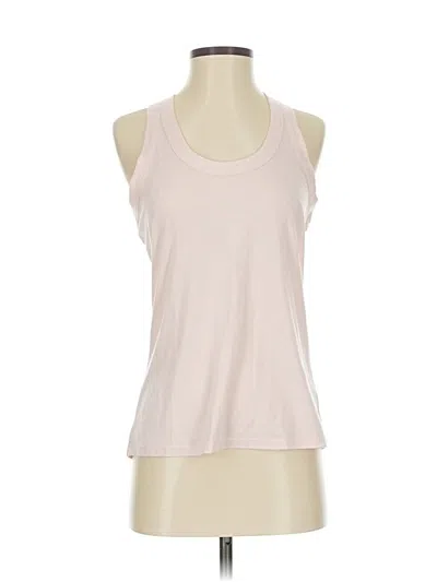 Pre-owned Athleta Active Tank Top In White