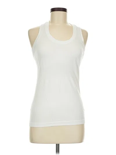 Pre-owned Athleta Active Tank Top In White