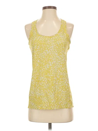 Pre-owned Athleta Active Tank Top In Yellow