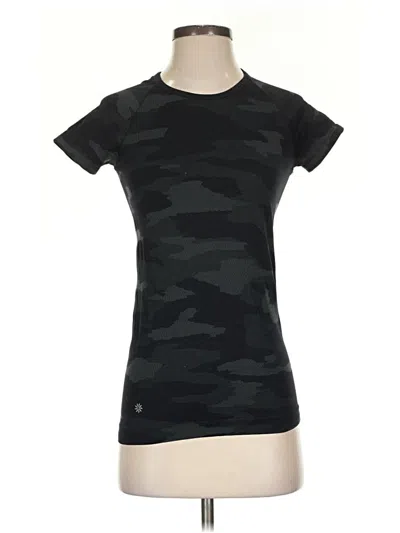 Pre-owned Athleta Active T-shirt In Black