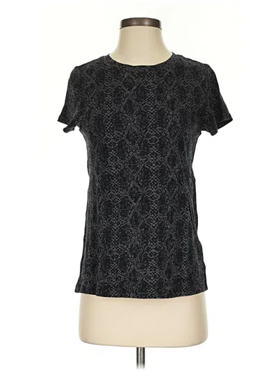 Pre-owned Athleta Active T-shirt In Black