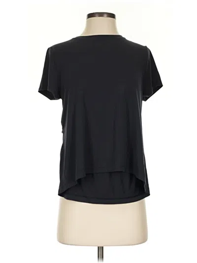 Pre-owned Athleta Active T-shirt In Black