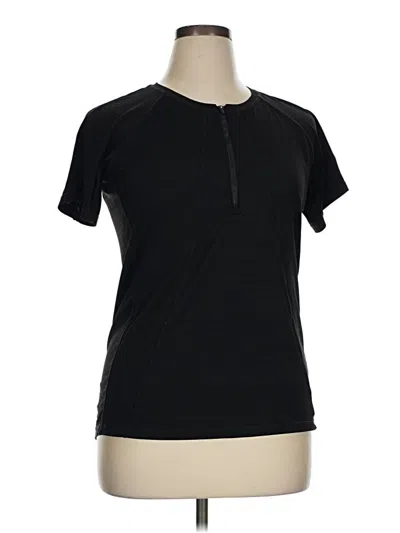 Pre-owned Athleta Active T-shirt In Black