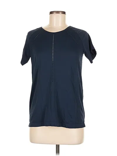 Pre-owned Athleta Active T-shirt In Blue