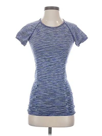Pre-owned Athleta Active T-shirt In Blue