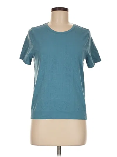 Pre-owned Athleta Active T-shirt In Blue