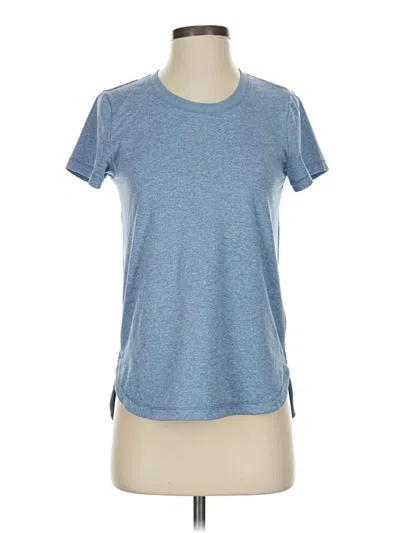 Pre-owned Athleta Active T-shirt In Blue
