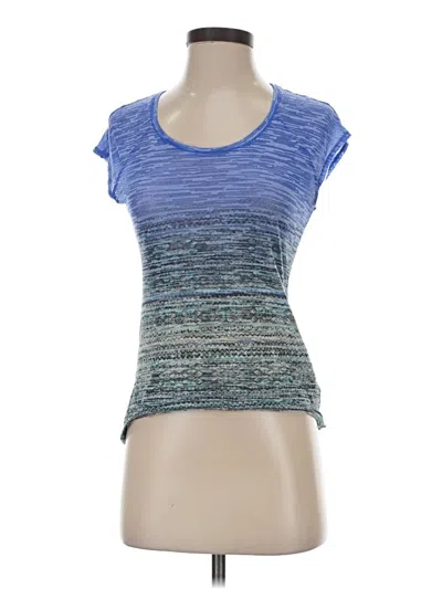 Pre-owned Athleta Active T-shirt In Blue