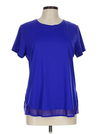 Pre-owned Athleta Active T-shirt In Blue