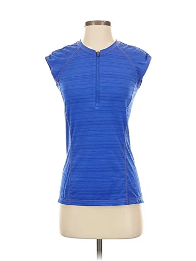 Pre-owned Athleta Active T-shirt In Blue