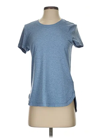 Pre-owned Athleta Active T-shirt In Blue