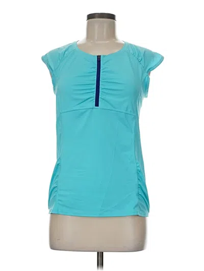 Pre-owned Athleta Active T-shirt In Blue