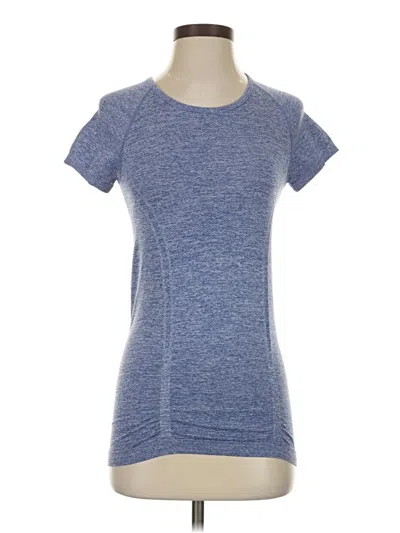 Pre-owned Athleta Active T-shirt In Blue