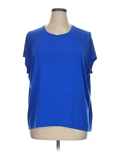 Pre-owned Athleta Active T-shirt In Blue