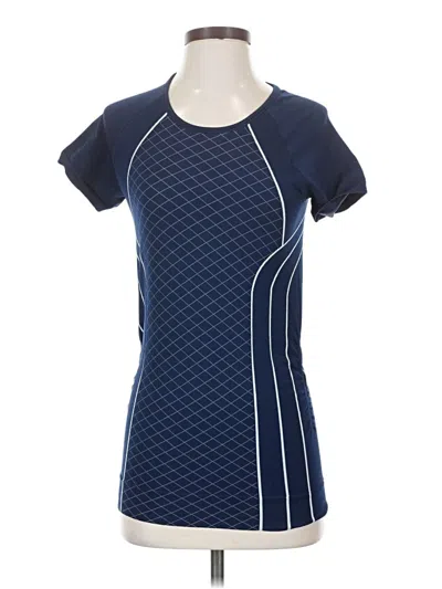 Pre-owned Athleta Active T-shirt In Blue