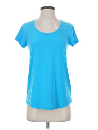 Pre-owned Athleta Active T-shirt In Blue
