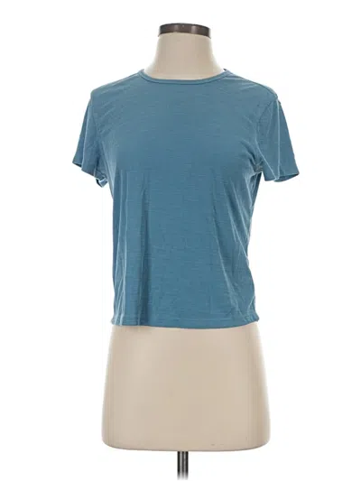Pre-owned Athleta Active T-shirt In Blue