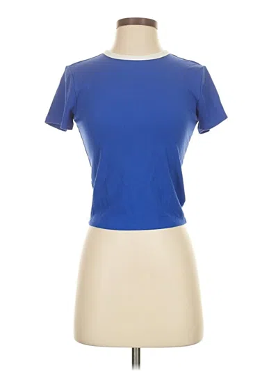 Pre-owned Athleta Active T-shirt In Blue