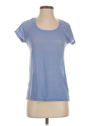 Pre-owned Athleta Active T-shirt In Blue