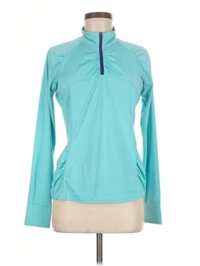 Pre-owned Athleta Active T-shirt In Blue