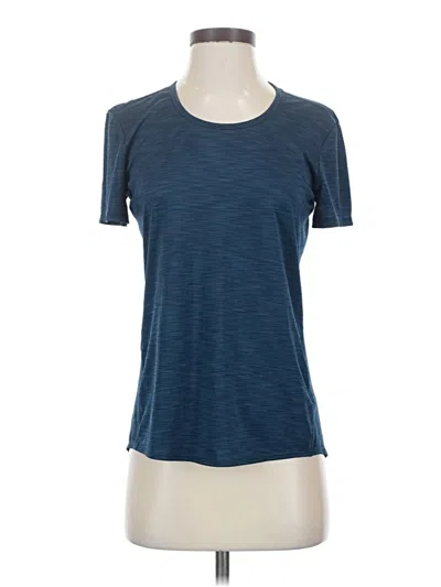 Pre-owned Athleta Active T-shirt In Blue