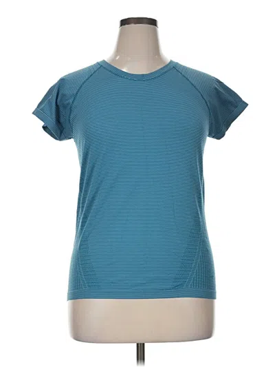 Pre-owned Athleta Active T-shirt In Blue