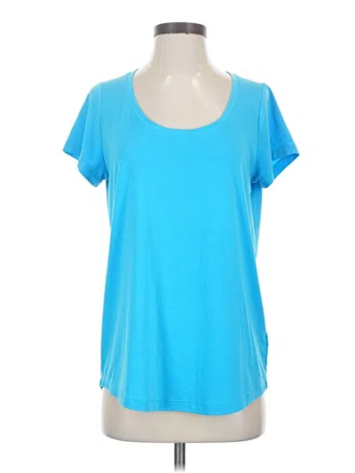 Pre-owned Athleta Active T-shirt In Blue