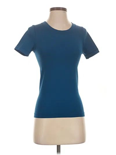Pre-owned Athleta Active T-shirt In Blue
