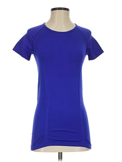 Pre-owned Athleta Active T-shirt In Blue