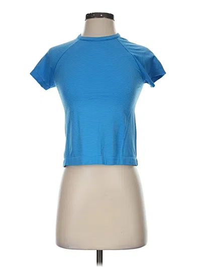 Pre-owned Athleta Active T-shirt In Blue