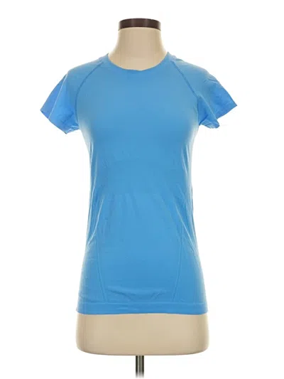 Pre-owned Athleta Active T-shirt In Blue