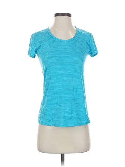 Pre-owned Athleta Active T-shirt In Blue