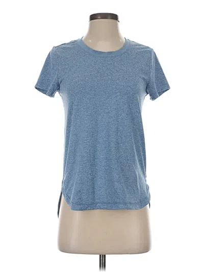 Pre-owned Athleta Active T-shirt In Blue