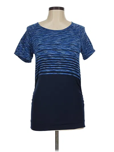 Pre-owned Athleta Active T-shirt In Blue