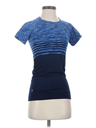 Pre-owned Athleta Active T-shirt In Blue