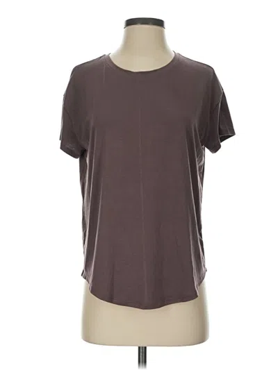Pre-owned Athleta Active T-shirt In Brown