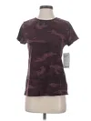 Athleta Active T-shirt In Burgundy