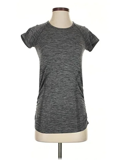 Pre-owned Athleta Active T-shirt In Gray