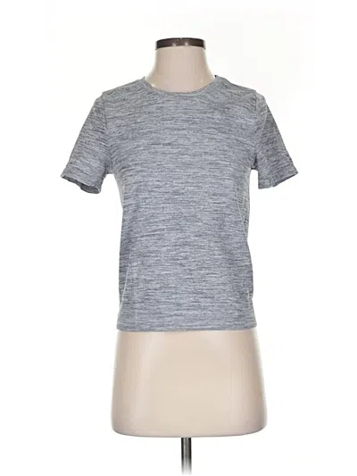 Pre-owned Athleta Active T-shirt In Gray