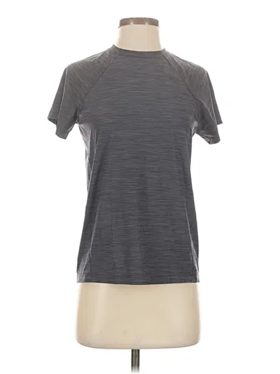 Pre-owned Athleta Active T-shirt In Gray