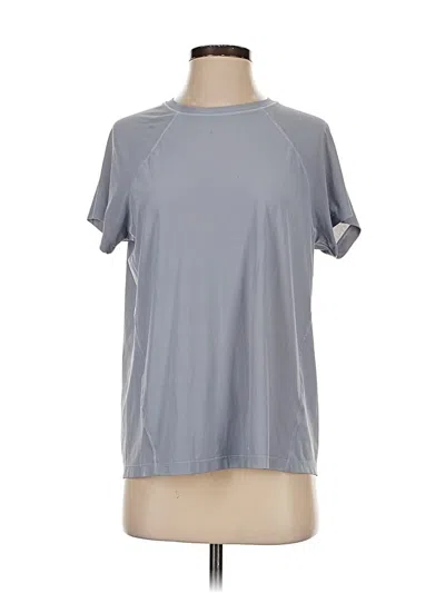 Pre-owned Athleta Active T-shirt In Gray