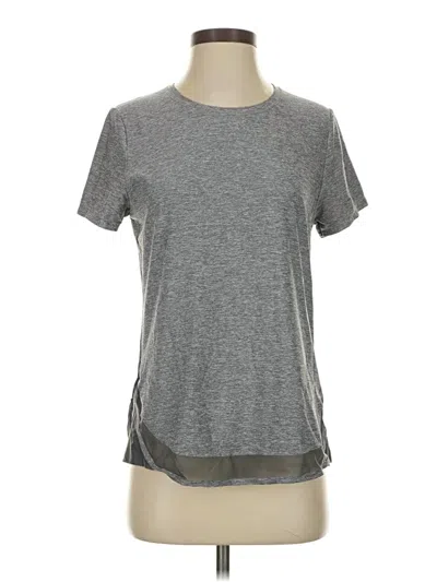 Pre-owned Athleta Active T-shirt In Gray