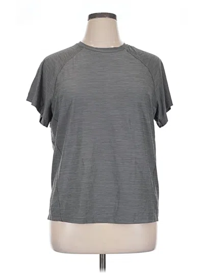 Pre-owned Athleta Active T-shirt In Gray