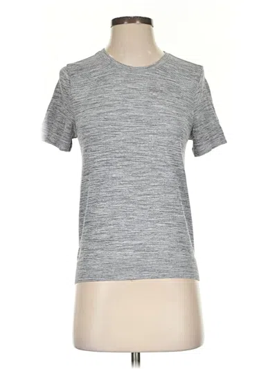 Pre-owned Athleta Active T-shirt In Gray