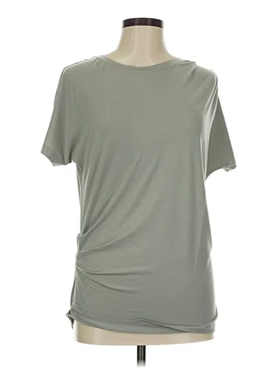 Pre-owned Athleta Active T-shirt In Gray