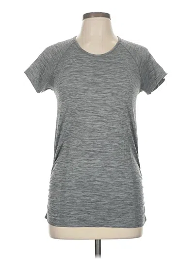 Pre-owned Athleta Active T-shirt In Gray