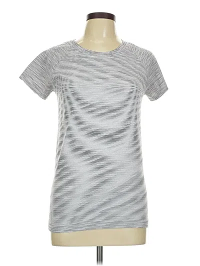Pre-owned Athleta Active T-shirt In Gray