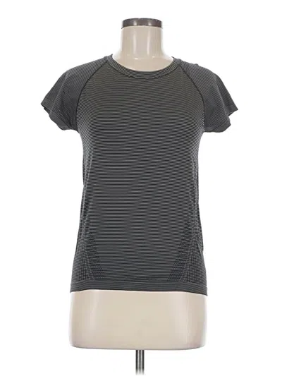 Pre-owned Athleta Active T-shirt In Gray