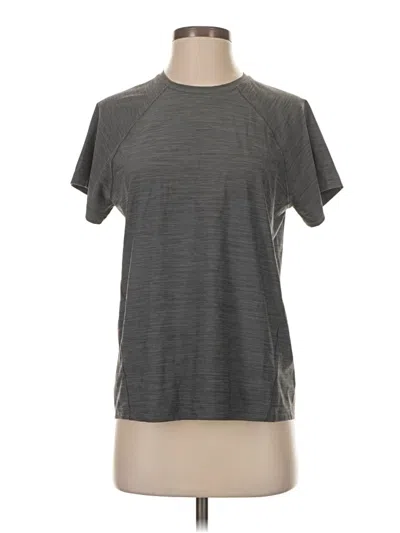 Pre-owned Athleta Active T-shirt In Gray