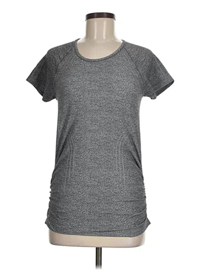 Pre-owned Athleta Active T-shirt In Gray